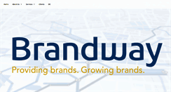 Desktop Screenshot of brandway.com